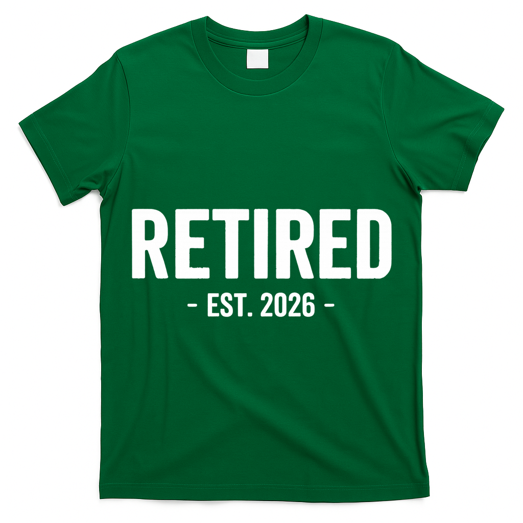 Retired Est 2026 Retirement Gift T-Shirt
