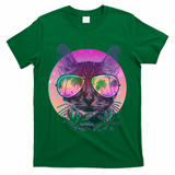 Cool Tropical Shade Cat T-Shirt