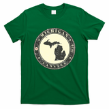 Michigan Lansing Retro T-Shirt