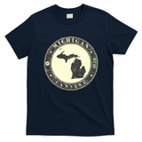 Michigan Lansing Retro T-Shirt