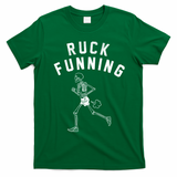 Ruck Funning Running Skeleton T-Shirt - Irish Green