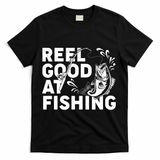 Reel Good At Fishing T-Shirt - Black