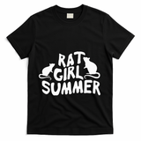Rat Girl Summer T-Shirt - Black