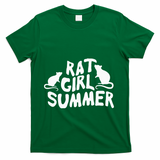 Rat Girl Summer T-Shirt - Green