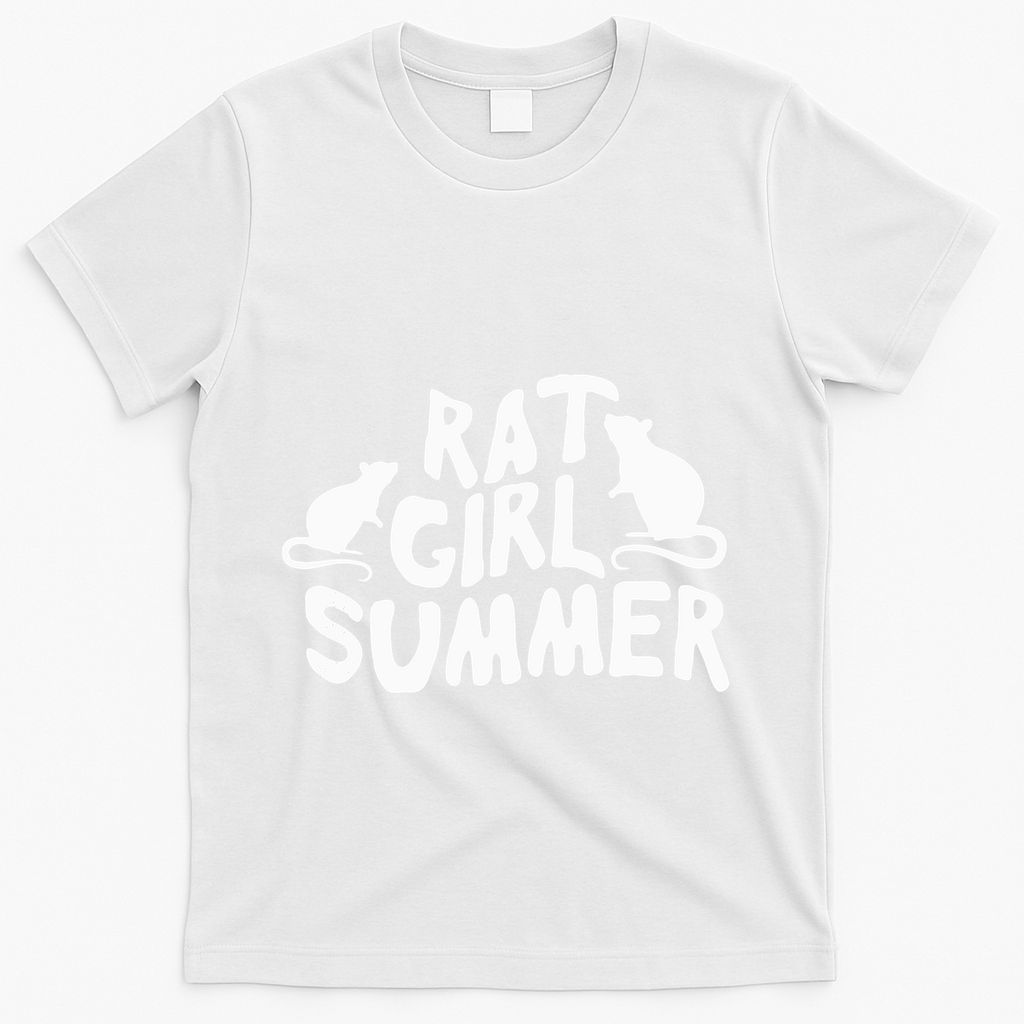 Rat Girl Summer T-Shirt - White
