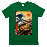 Ramen Great Wave T-Shirt - Irish Green
