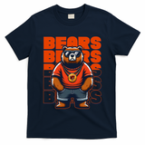 Retro Hip Hop Bears Football T-Shirt