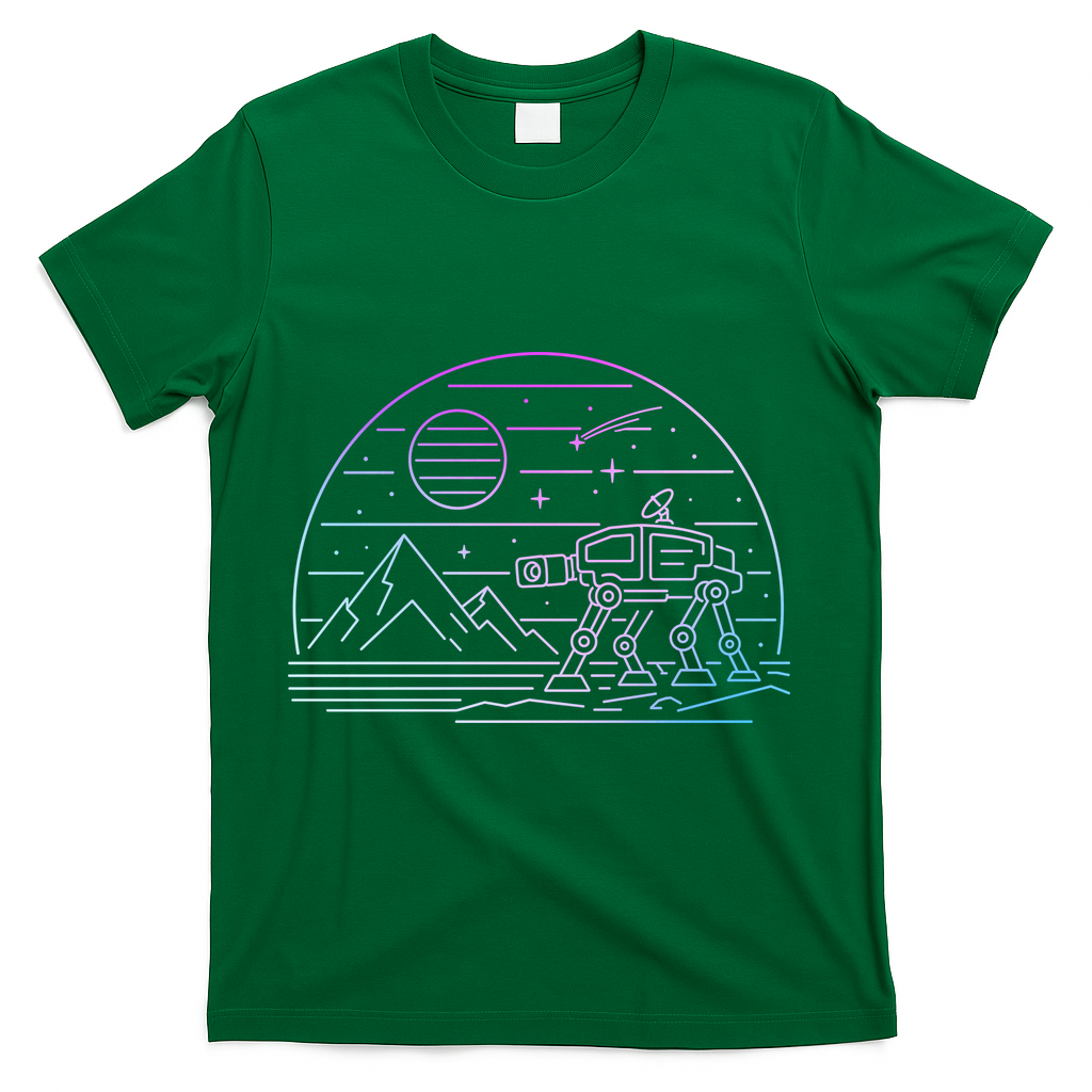 Retro Hoth T-Shirt - Green