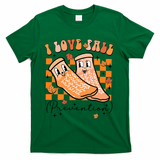 Retro I Love Fall Prevention Thanksgiving Nurse Ot Slp Pta T-Shirt - Green