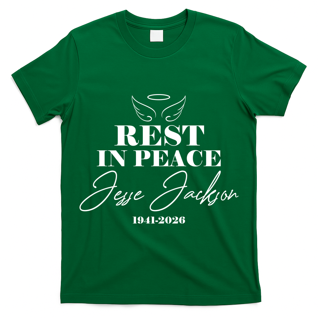 Rest In Peace Rev Jesse Jackson 1941-2026 T-Shirt