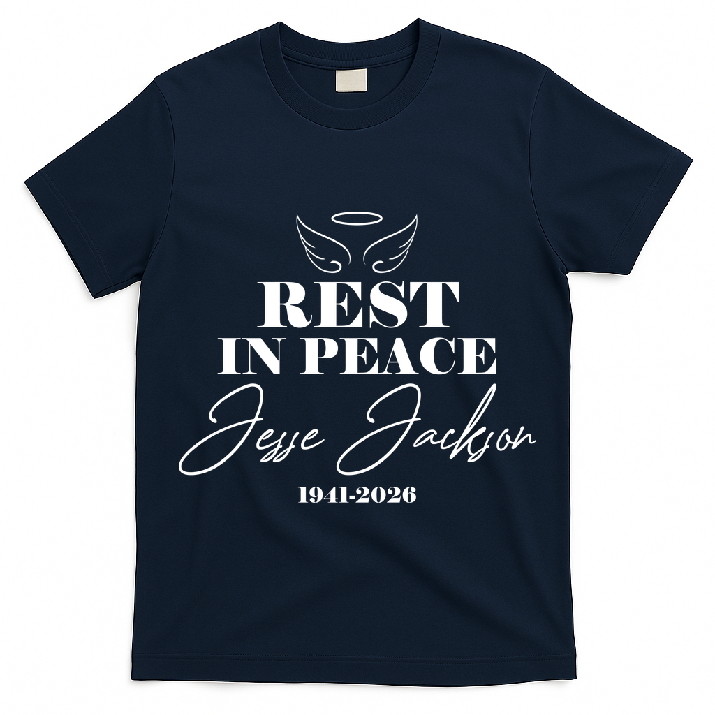 Rest In Peace Rev Jesse Jackson 1941-2026 T-Shirt