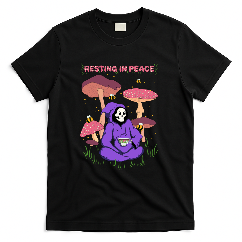 Resting in Peace - Black