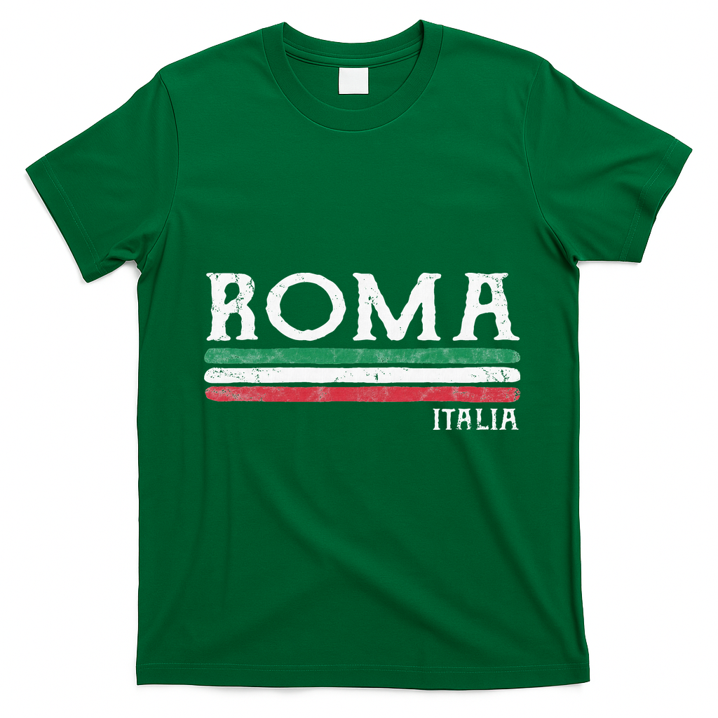 Roma Italy Rome T-Shirt - Irish Green