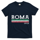 Roma Italy Rome T-Shirt - Navy Blue