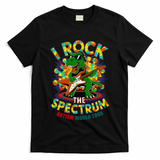 Rockstar I ROCK THE SPECTRUM Autism Awareness Mom Dad T-Shirt