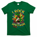 Rockstar I ROCK THE SPECTRUM Autism Awareness Mom Dad T-Shirt