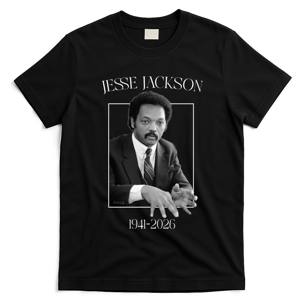 Rev Jesse Jackson 1941-2026 Tribute T-Shirt