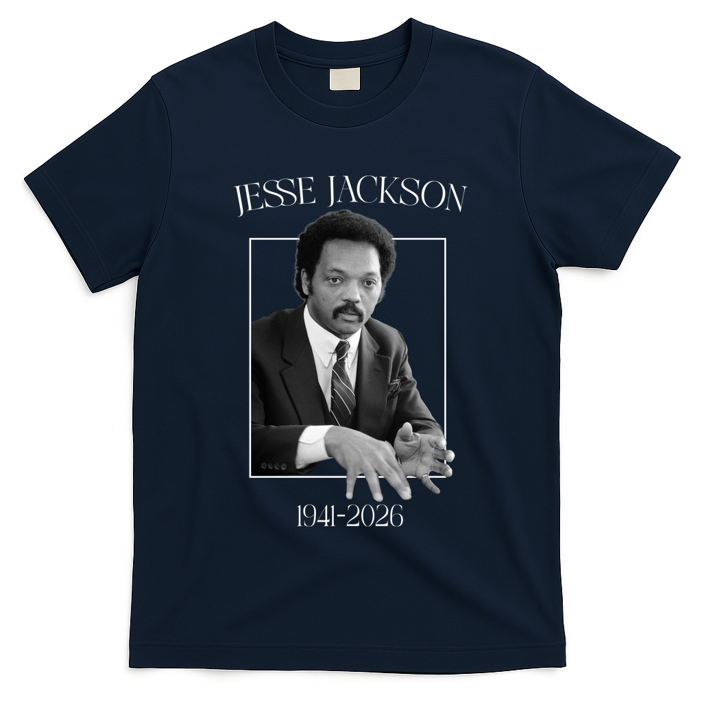 Rev Jesse Jackson 1941-2026 Tribute T-Shirt