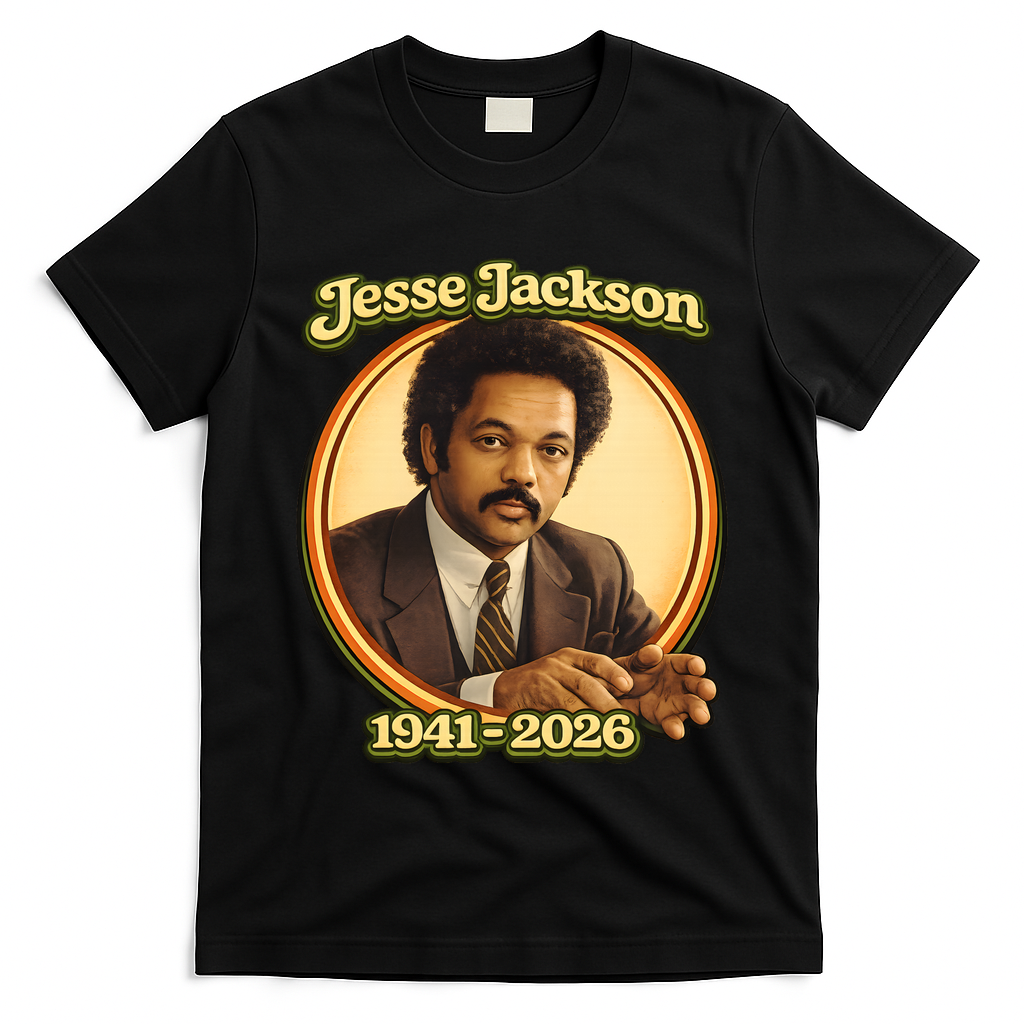 Retro Jesse Jackson 1941-2026 Vintage T-Shirt