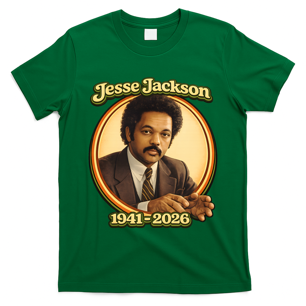 Retro Jesse Jackson 1941-2026 Vintage T-Shirt