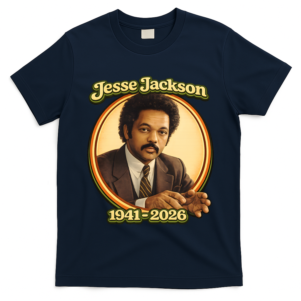 Retro Jesse Jackson 1941-2026 Vintage T-Shirt
