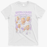 Retro Jerome Powell 90s Fan The Fed Merch T-Shirt - White