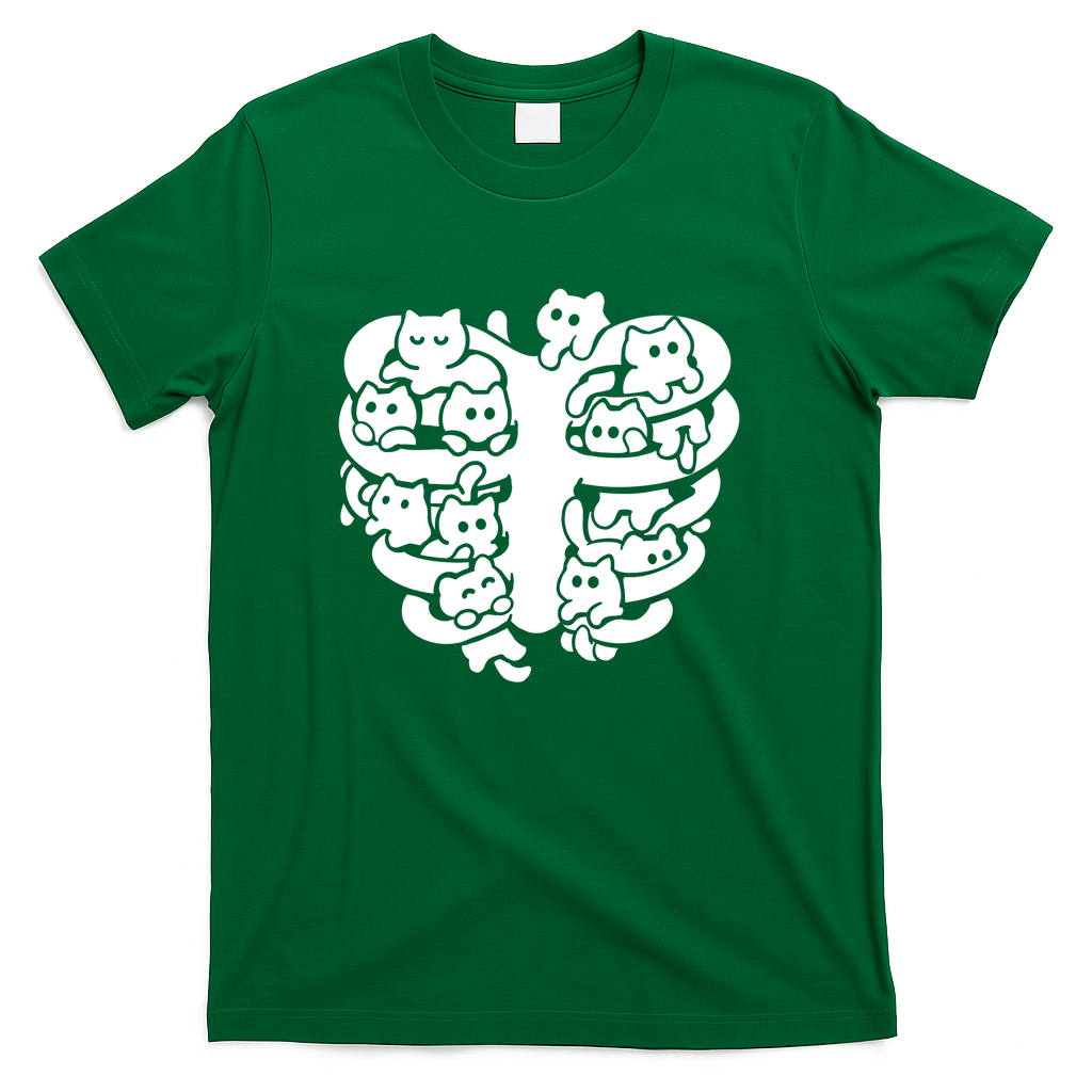 Ribcage Kittens - Green