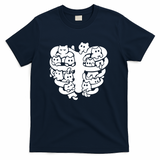 Ribcage Kittens - Navy