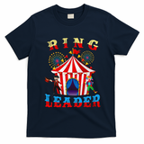 Ring Leader Costume Circus Staff Carnival T-Shirt - Navy Blue