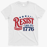 Resist Like Its 1776 T-Shirt - White
