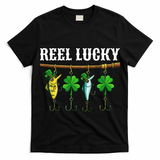 Reel Lucky St Patrick?? Day Fishing T-Shirt
