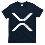 Ripple Logo XRP T-Shirt - Navy