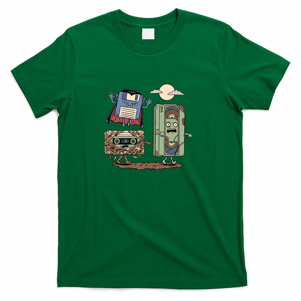 Retro Monsters - Green
