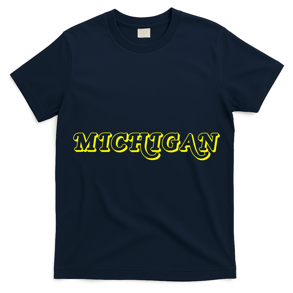 Retro Michigan Logo T-Shirt