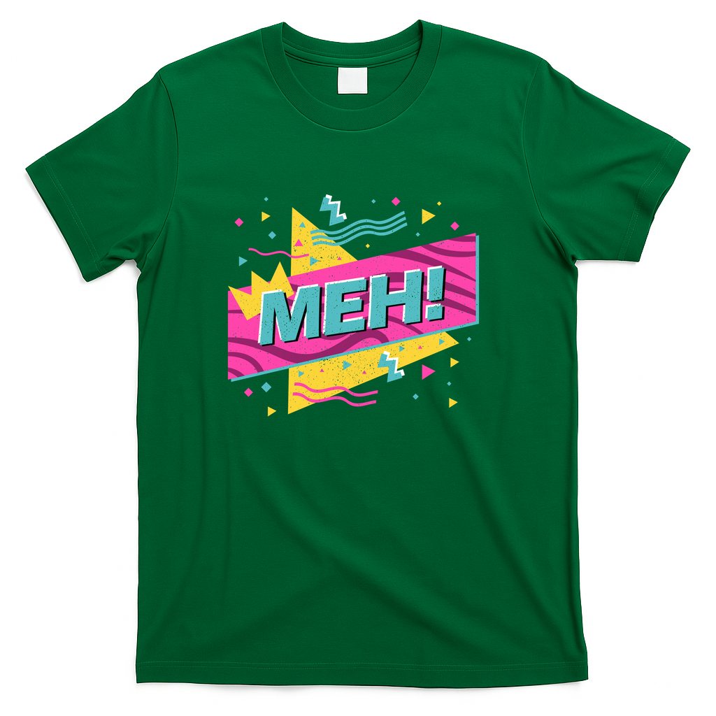 Retro Meh Memphis Style - Green