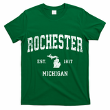 Rochester Michigan Mi Vintage Sports T-Shirt