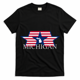 Retro Michigan Star Map T-Shirt
