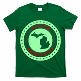 Retro Michigan The Great Lake State Logo T-Shirt