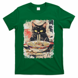 Ramen Noodles Cat Japan Kawaii Retro Cats Manga Anime T-Shirt