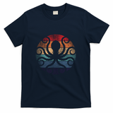 Retro Octopus #2 - Navy