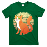 Retro Orange Cat T-Shirt