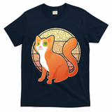 Retro Orange Cat T-Shirt