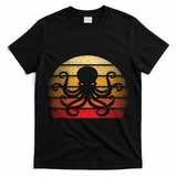 Retro Octopus Vintage T-Shirt - Black