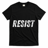Resist Political T-Shirt - Black