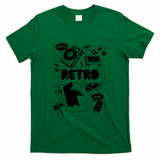 Retro Rewind: A Nostalgic Doodle Dump - Green