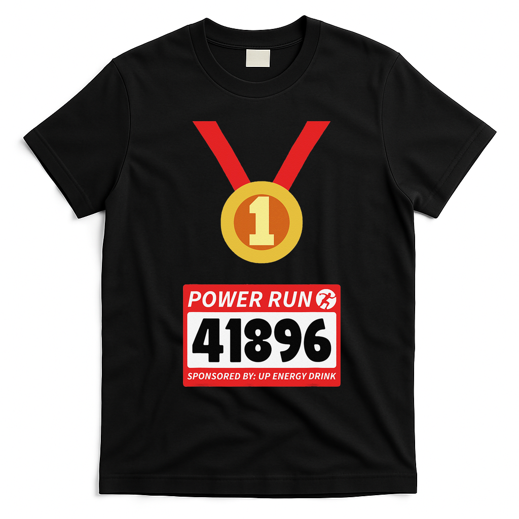 Running Runner Half Marathon Halloween Costume T-Shirt - Black