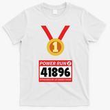 Running Runner Half Marathon Halloween Costume T-Shirt - White