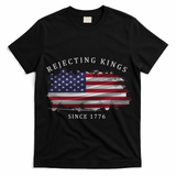 Retro Rejecting Kings Since 1776 Protest Pro Democracy T-Shirt