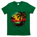 Rasta Reggae Sunset One Love Rastafari Jamaican T-Shirt