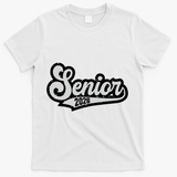 Retro Senior Classic Of 2026 Graduation T-Shirt - White